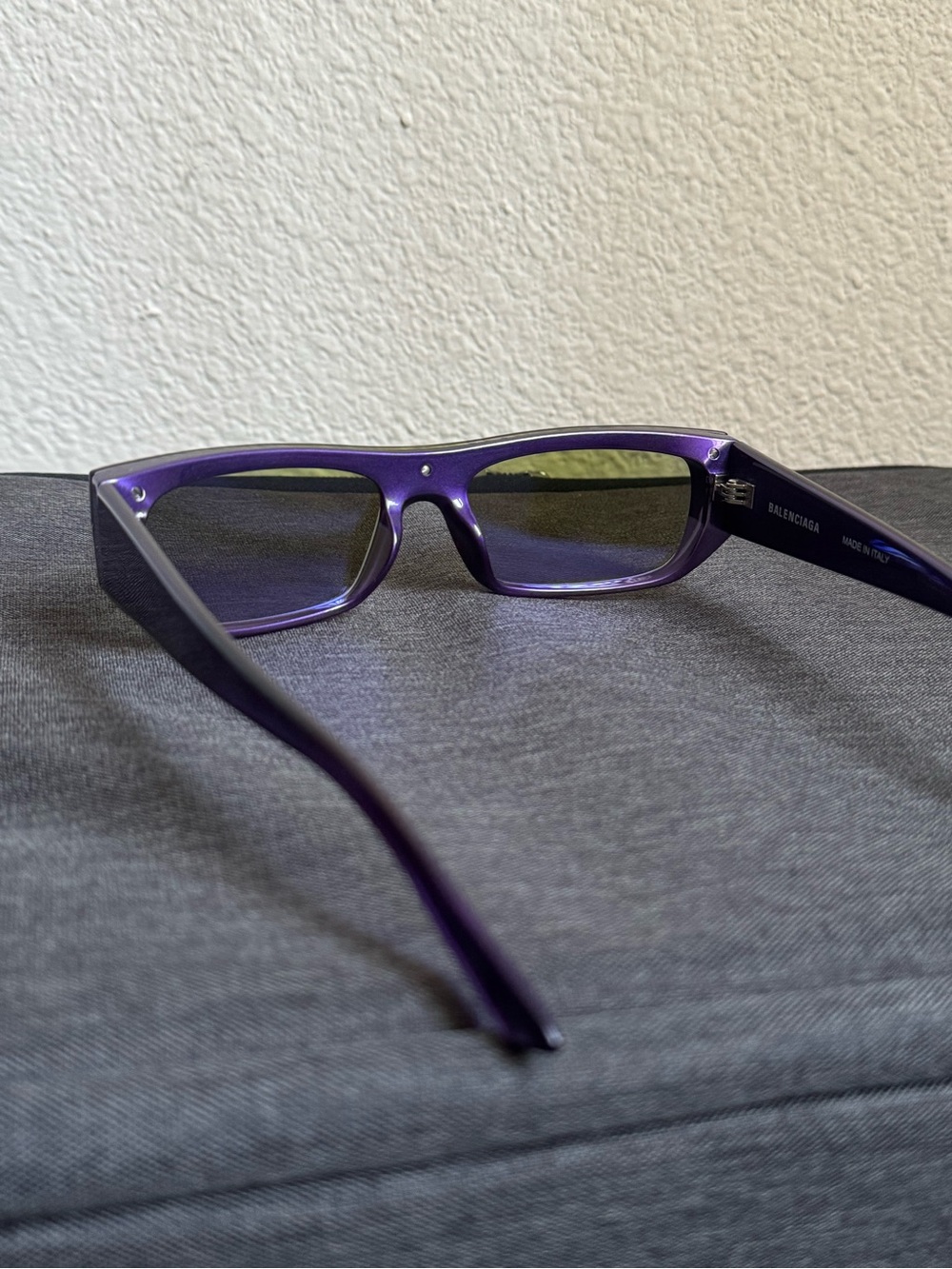 Balenciaga Women’s Sunglasses with Purple Lenses - Picture 6 of 11